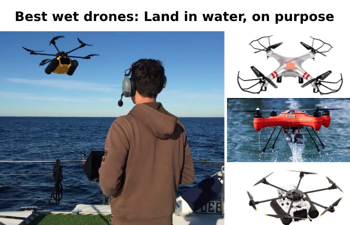 Best wet drones_ Land in water, on purpose