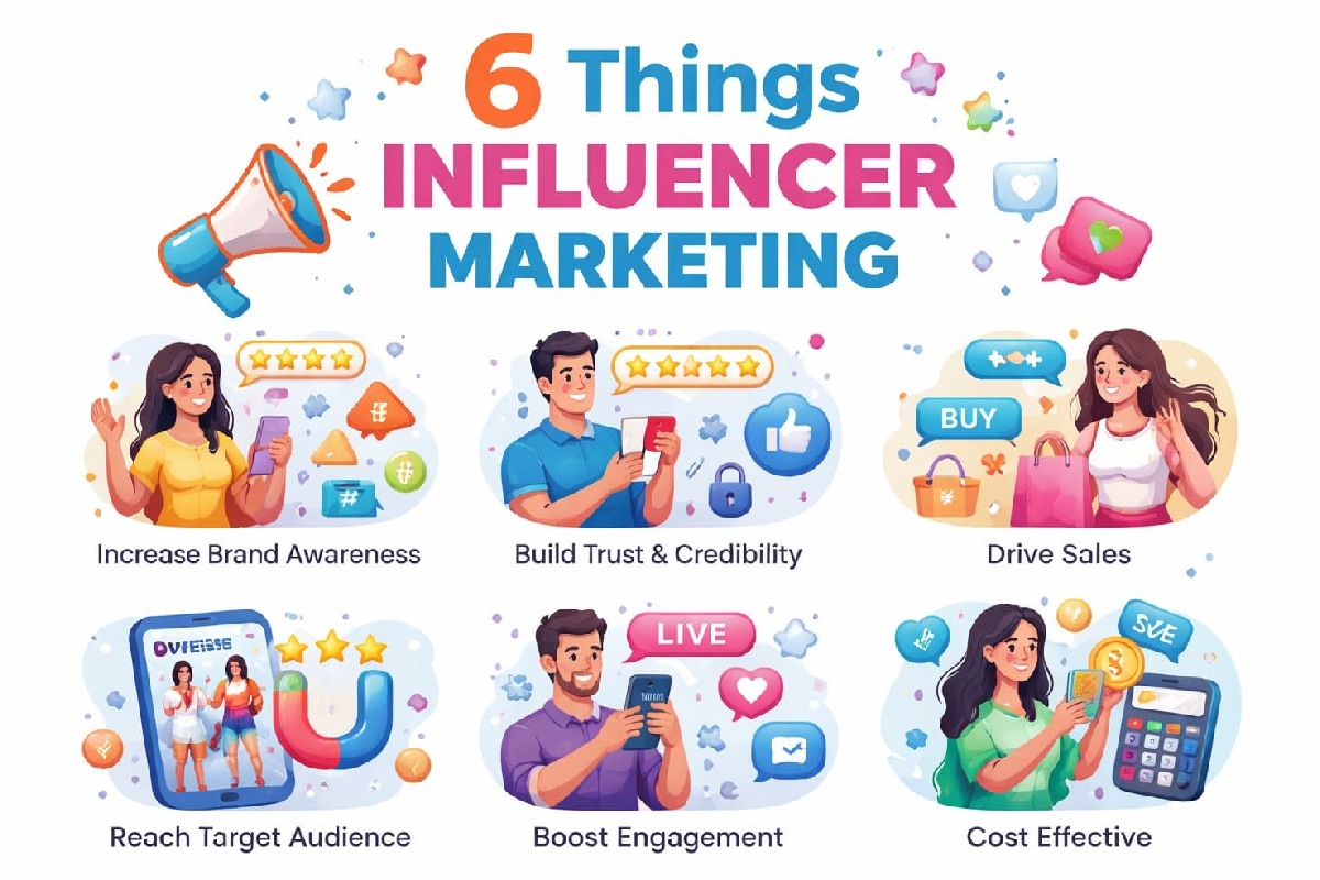 6 Things Influencer Marketing