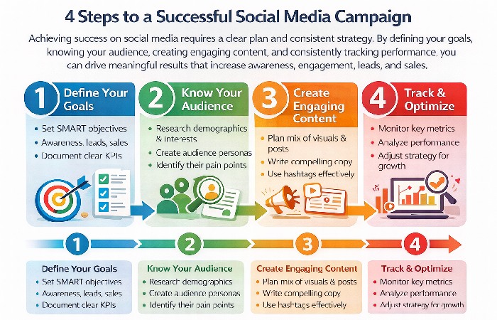 4 Steps to a Successful Social Media