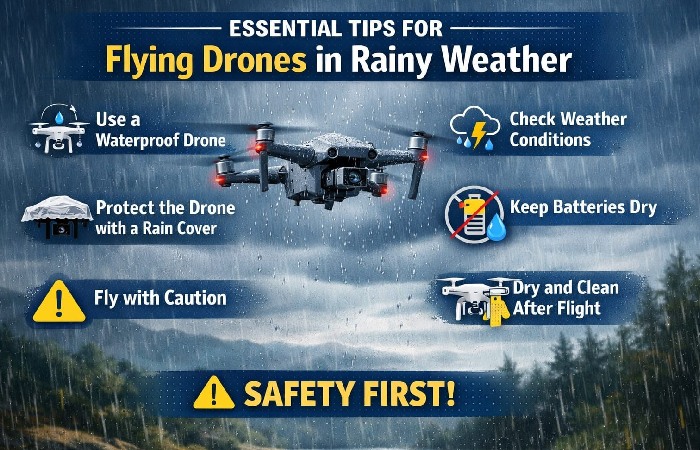 Essential Tips for Flying Drones in Rainy Weather