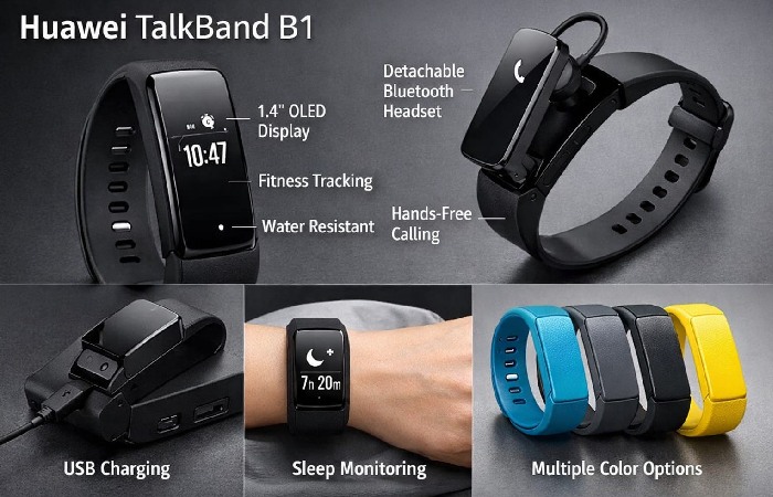 Design and Feature of Huawei TalkBand 1