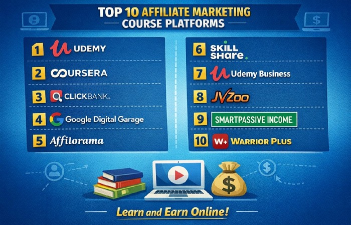Top Platforms Offering Affiliate Marketing Courses