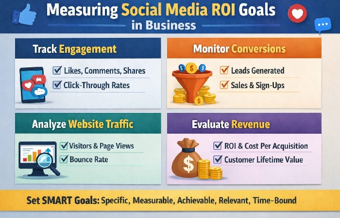 How to Measuring Social Media ROI Goal in Business?