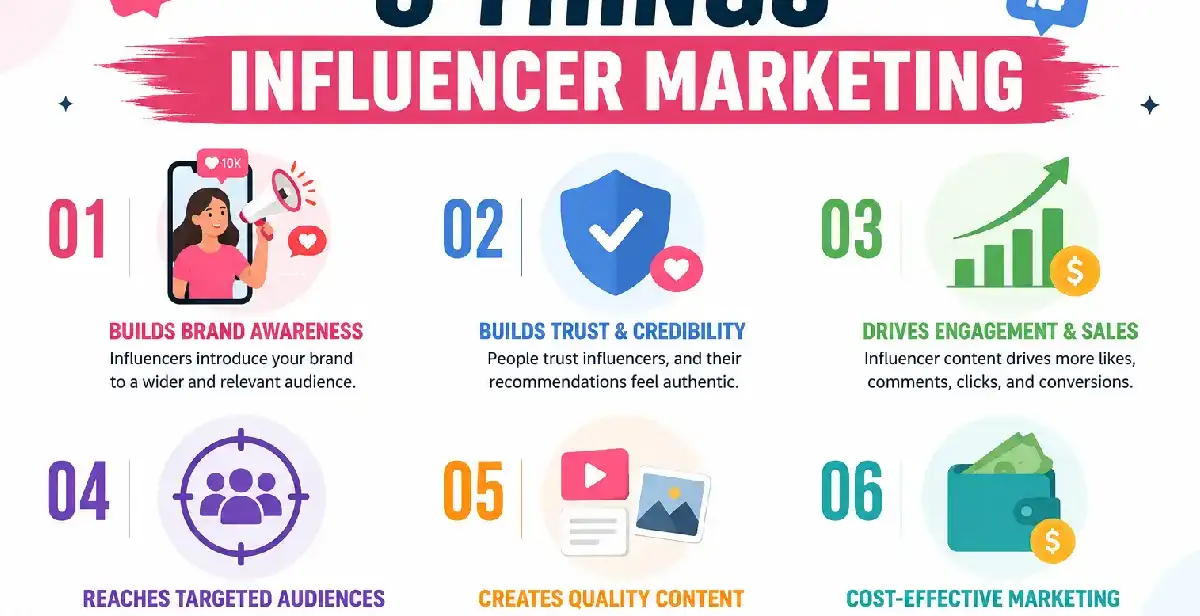 6 things influencer