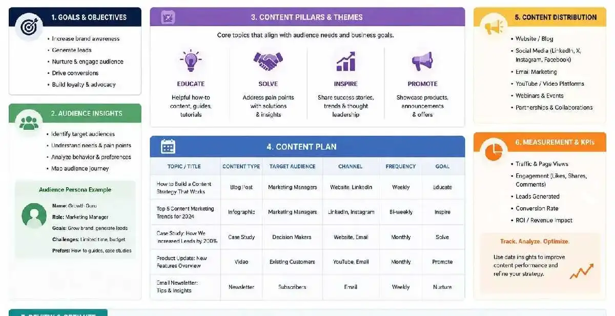 content strategy and plannning