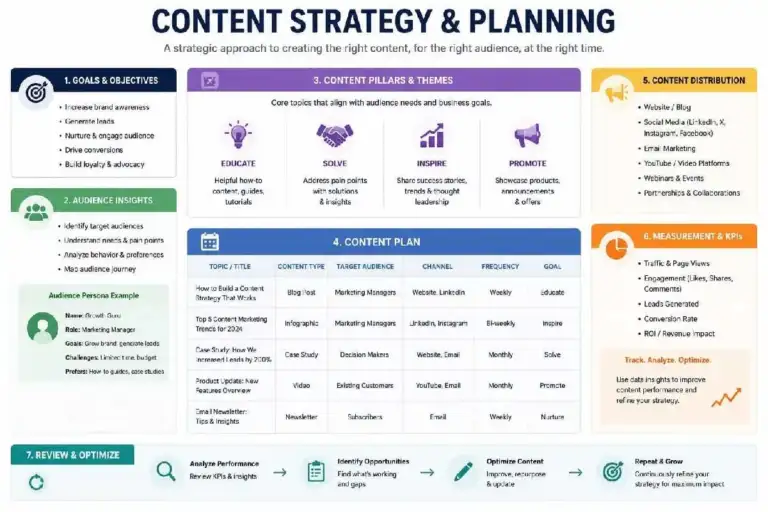 content strategy and plannning