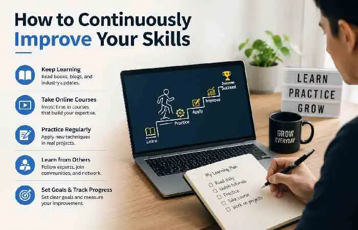 continuously your skills