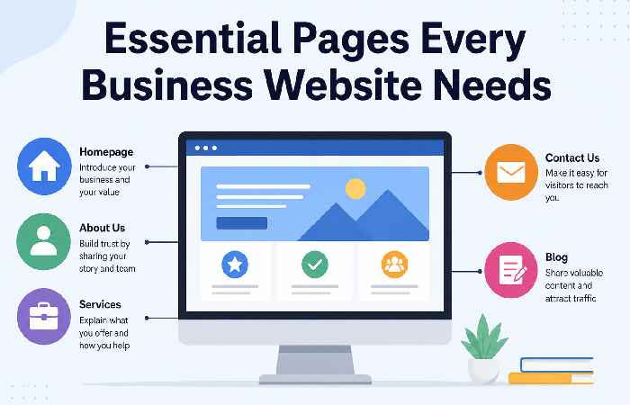 Essential Pages Every Business Website Needs