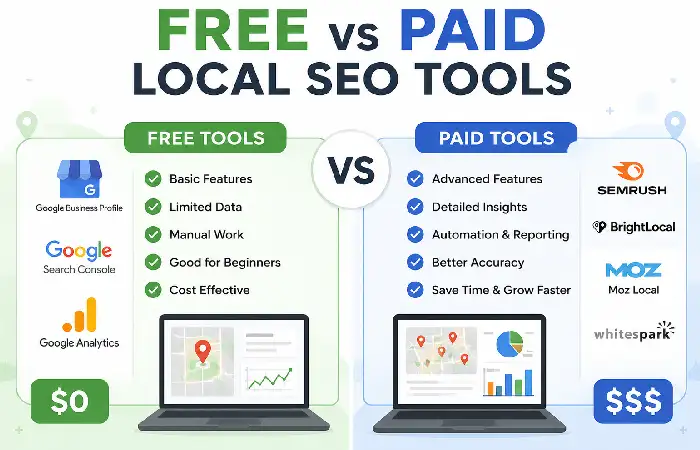 free vs paid local seo