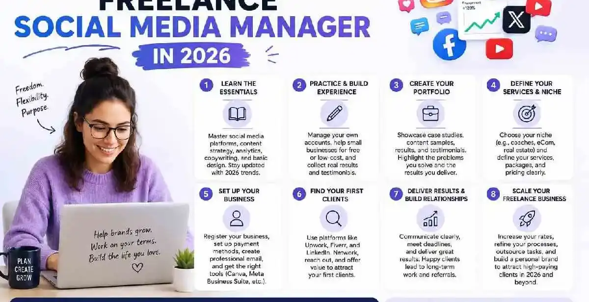 freelance social manger