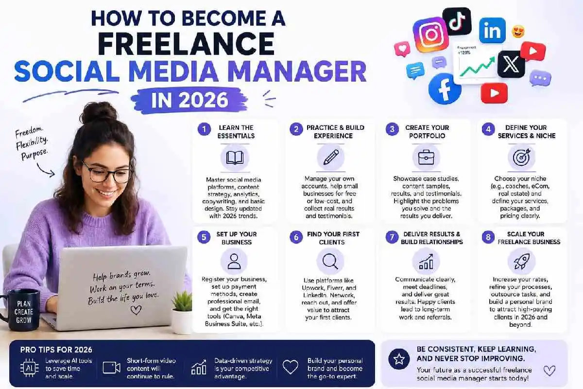 freelance social manger