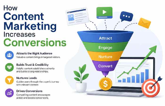 How Content Marketing Increases Conversions