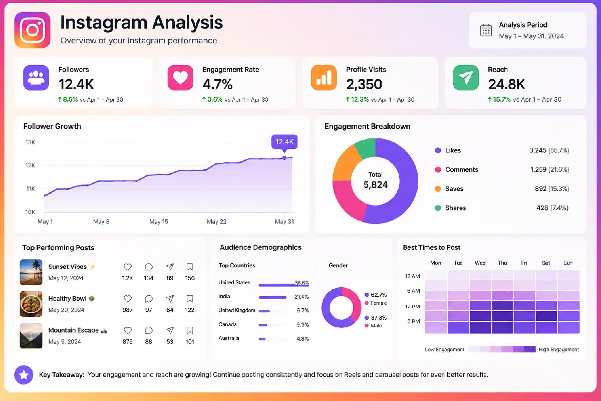 instagram analysis