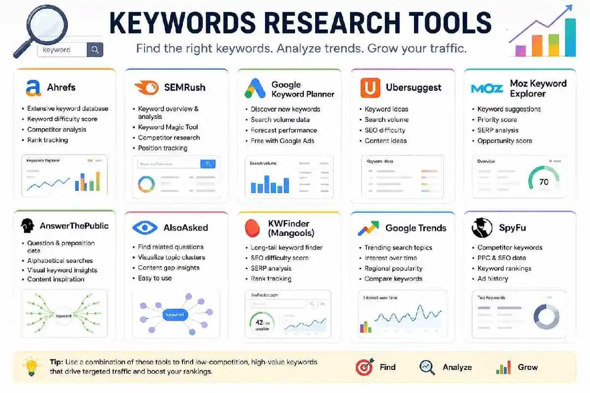keywords research tools