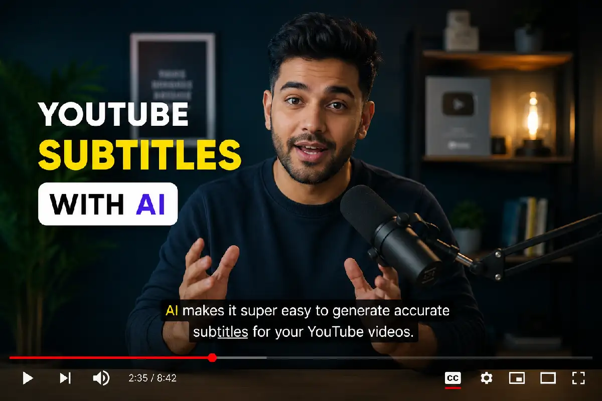 youtube subtitles with ai