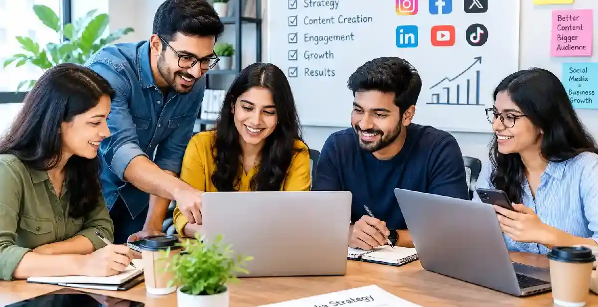 social media marketing team