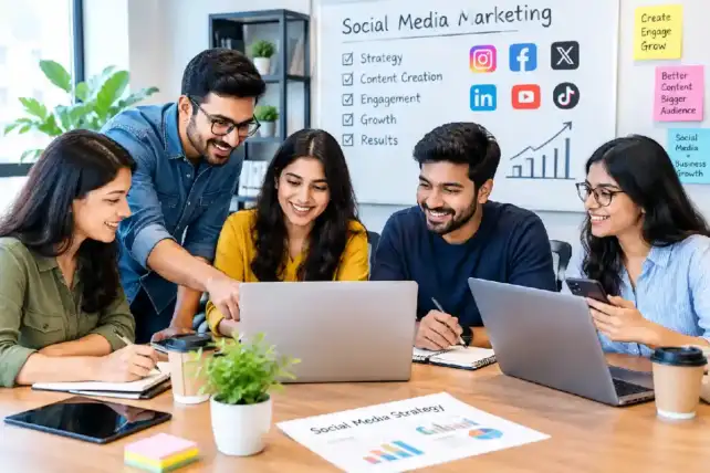 social media marketing team